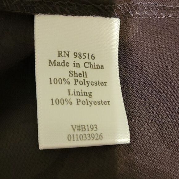 Coldwater creek ruffled front floral top - Picture 6 of 7